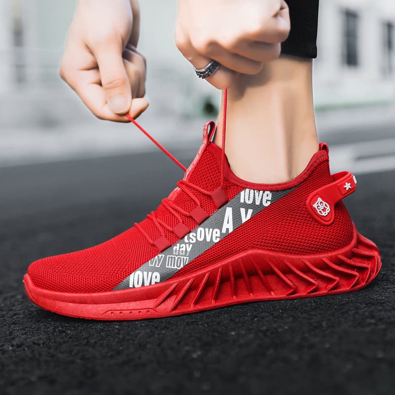 Men's Spring Soft-Sole Running Casual Shoes Yeezy Style 4