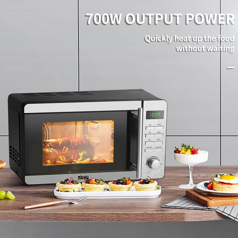 DSP Dansong Microwave Oven Home Machinery Edition 20L Capacity Sterilization Micro Steaming and Baking Integrated Turntable KB6002 2