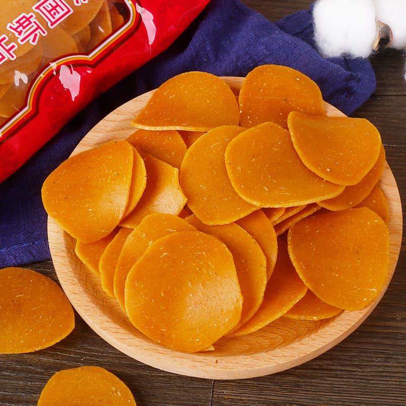 Thai imported water mother Songkhla shrimp chips fried shrimp chips family DIY delicious puffed snacks whole box wholesale price 2