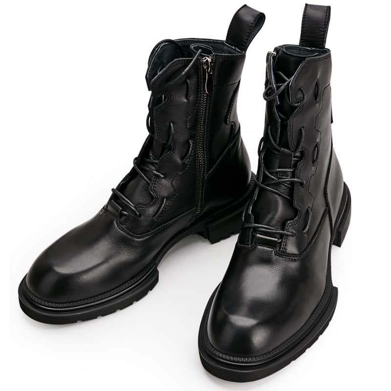 Martens, winter fashionable universal trend keep warm black boots for leisure 5