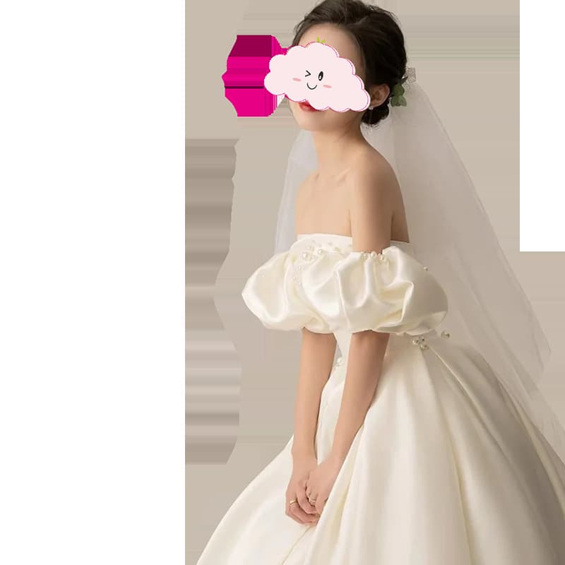 Wedding dress, spring bra top for bride, for teenagers, lace dress 5