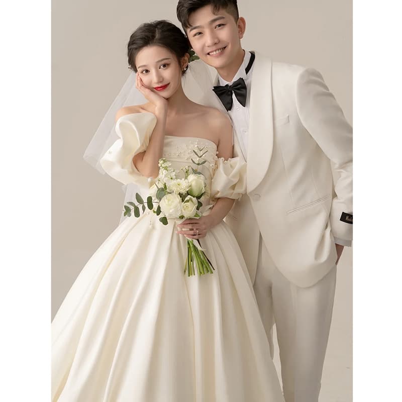 Wedding dress, spring bra top for bride, for teenagers, lace dress