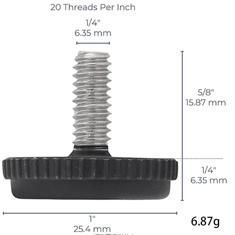 1/4 "-20 British system adjustable foot adjustment foot adjustment foot adjustment foot pads leveling foot rubber screw furniture accessories