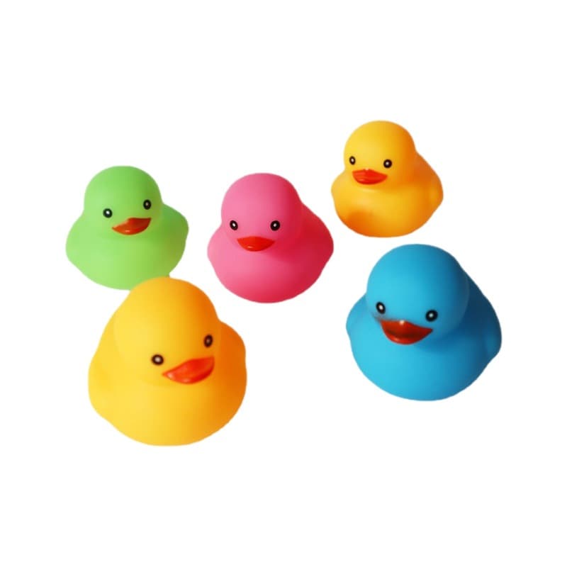 B.Duck, toy for bath play in water, swimming pool, anti-stress, makes sounds, duck, Birthday gift 5