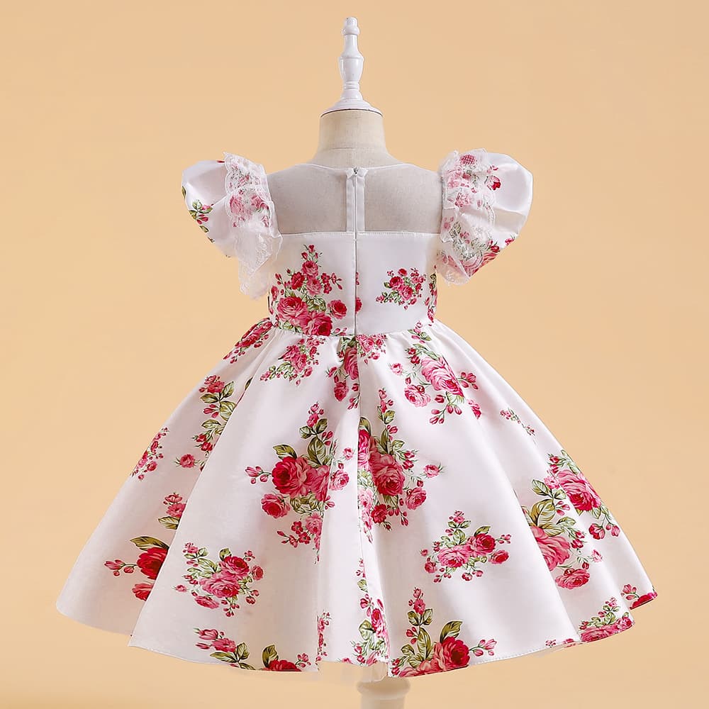 Children's evening dress with bow, Amazon 4