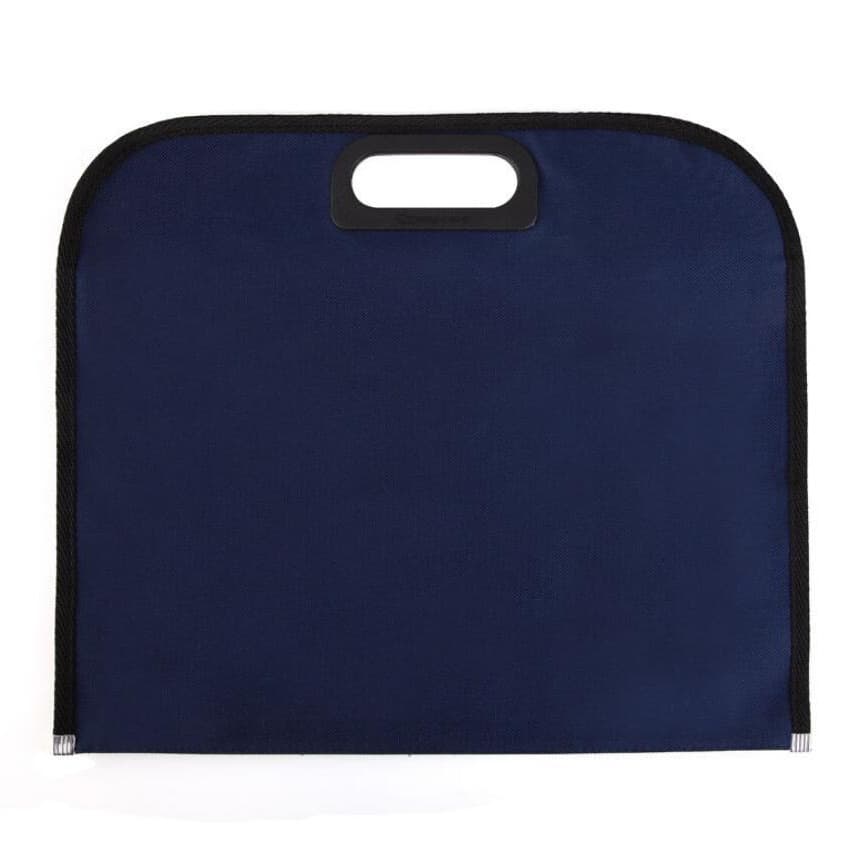 A4B4 Canvas Document Bag with Handles - Customizable Logo 2