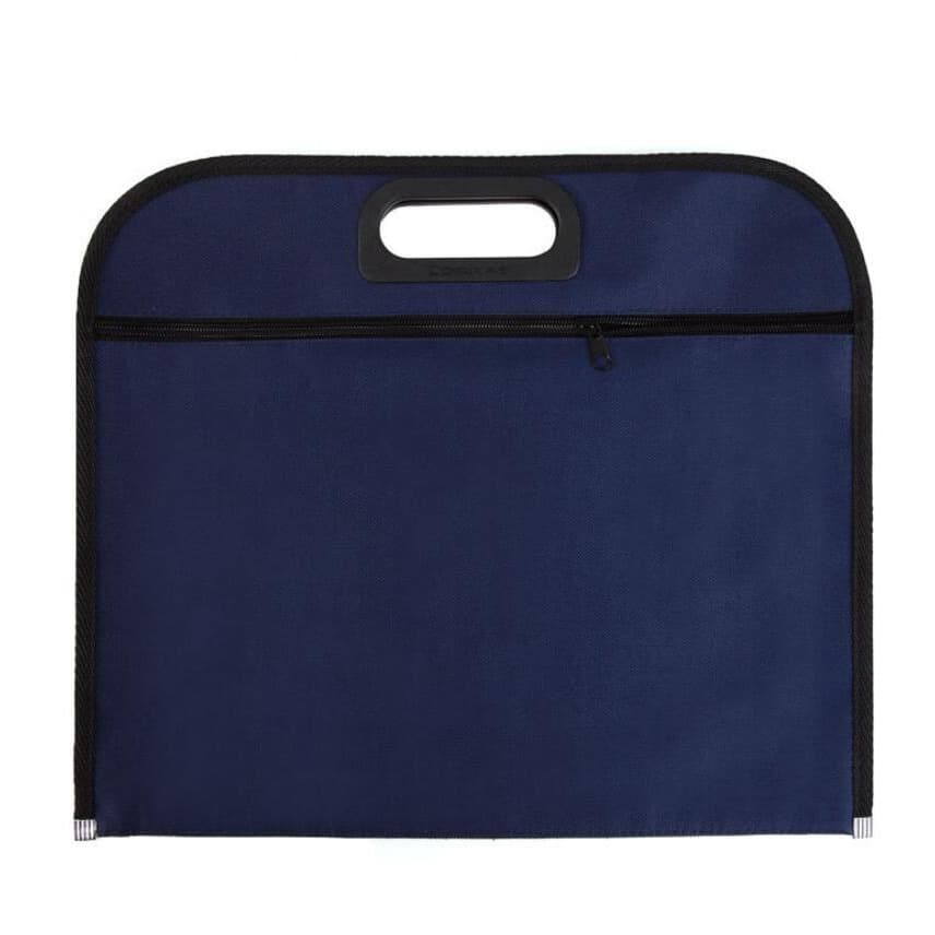 A4B4 Canvas Document Bag with Handles - Customizable Logo 3