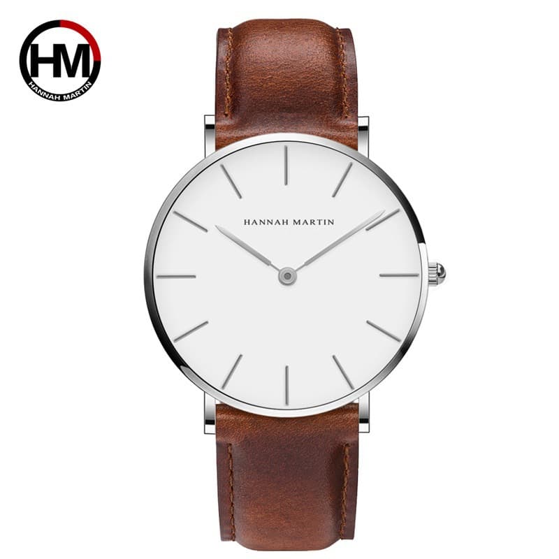 (Cross-border trading), waterproof belt, men's thin watch, quartz watches, simple and elegant design, men's style 5