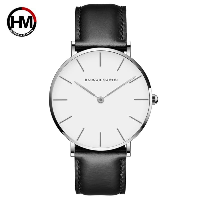 (Cross-border trading), waterproof belt, men's thin quartz watch, simple and elegant design, men's style