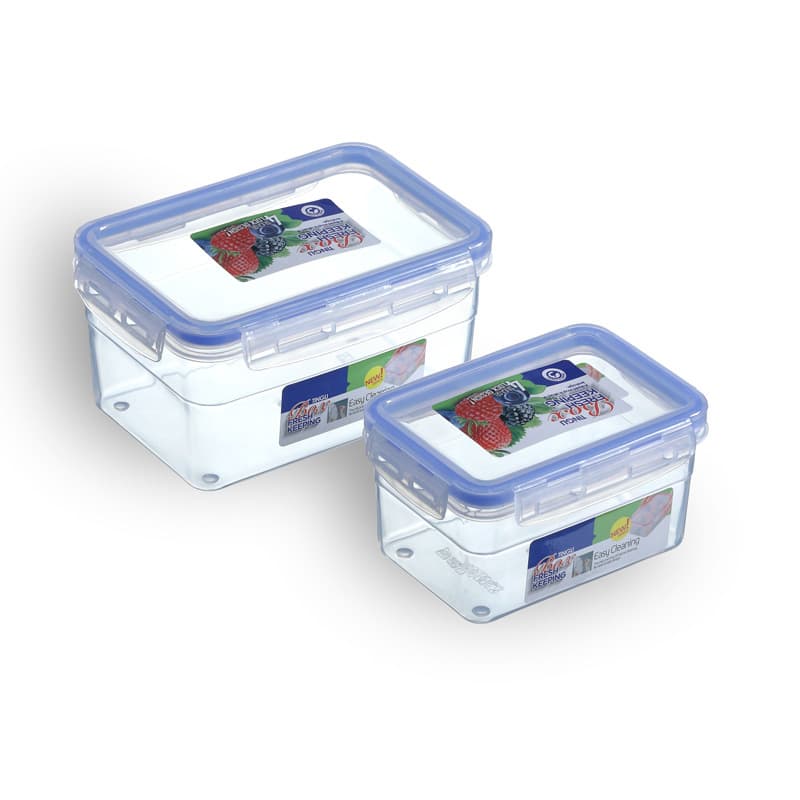Receiving music buckle frozen plastic box food -grade sealing rice box hotel kitchen food retains wholesale 3