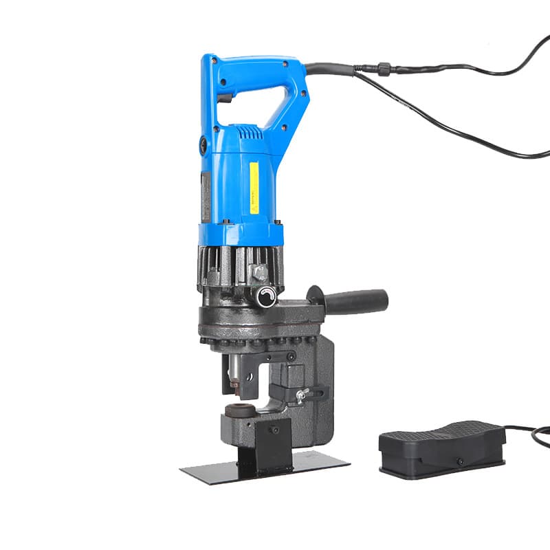 Electric hydraulic punching machine Corner steel angle iron punching machine steel punching machine MHP-20 portable punch artifact 5