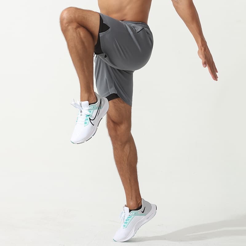 Summer sports quick dry shorts, set, trousers, for running 2