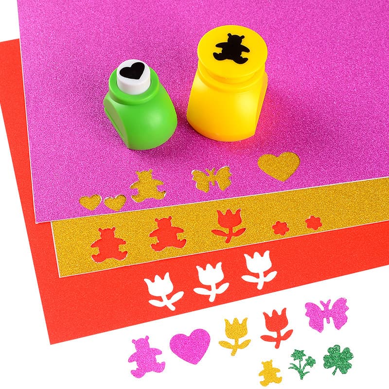 Flashing children's origami, sticker for kindergarten, DIY 3