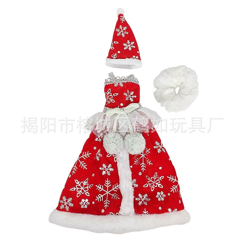 Doll, Christmas set, evening dress, new collection, 11 inch, Birthday gift, princess style 4