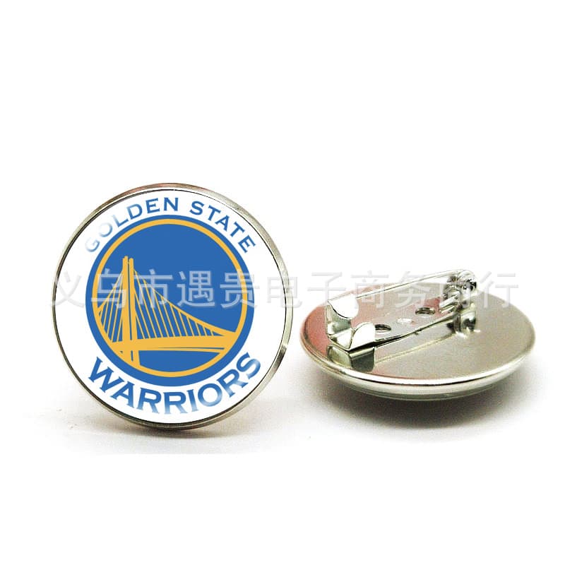 (Cross-border trading), brooch, badge, pin handmade, with your logo imprint, with gem 4
