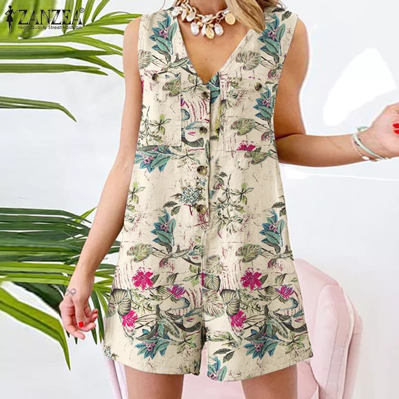 Summer vest, overall for leisure, trousers, beach shorts, oversize, tight 2