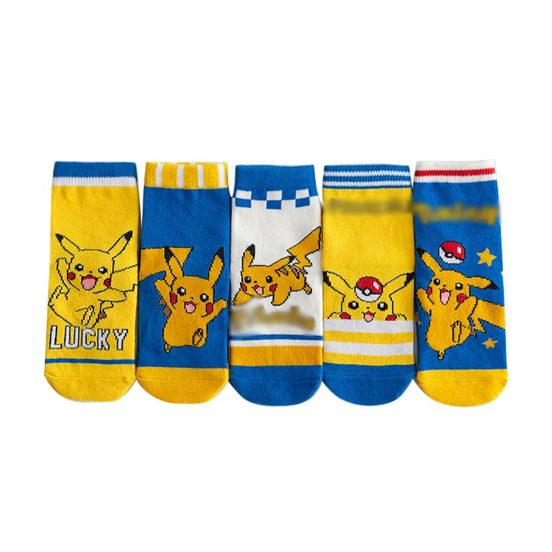 (Wholesale), children's demi-season cartoon socks for men and women for students, for teenagers, mid-length 5