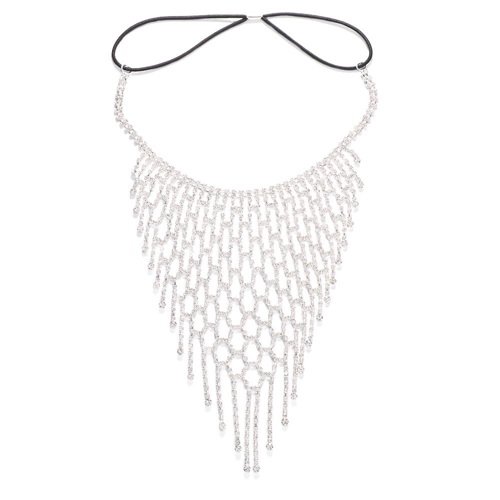 Sexy mask, veil with tassels, accessory for face, European style, graduation party 2