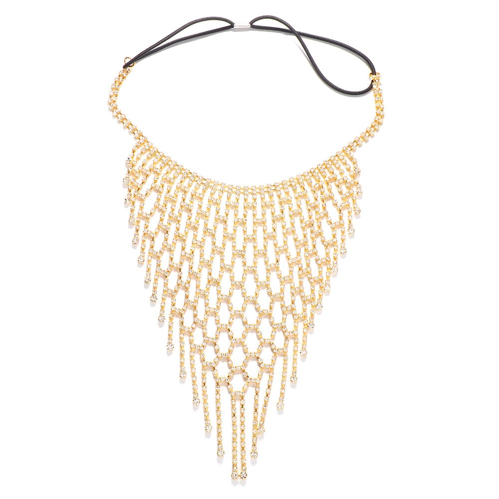 Sexy mask, veil with tassels, accessory for face, European style, graduation party 3