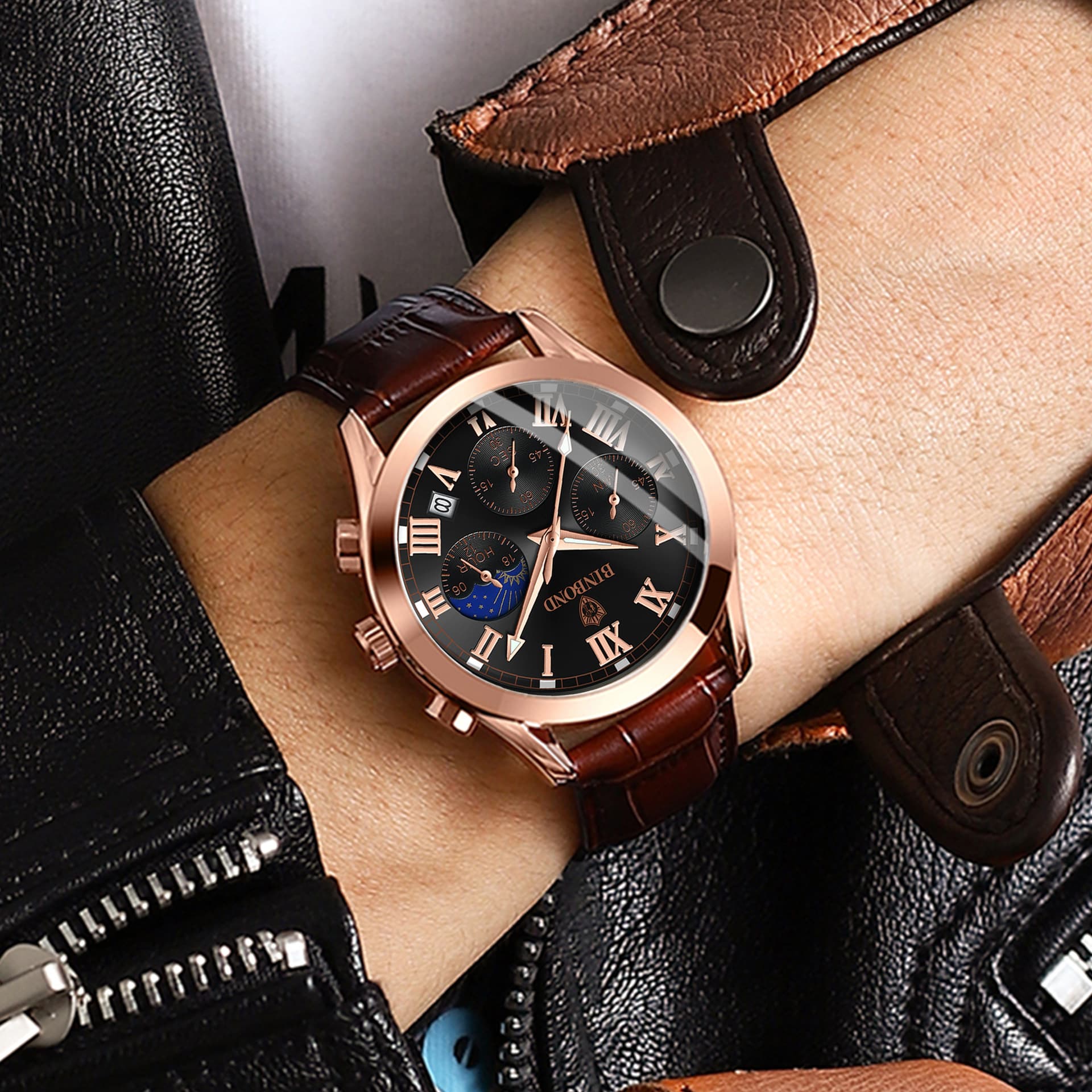 Universal sports waterproof swiss watch, men's watch 2