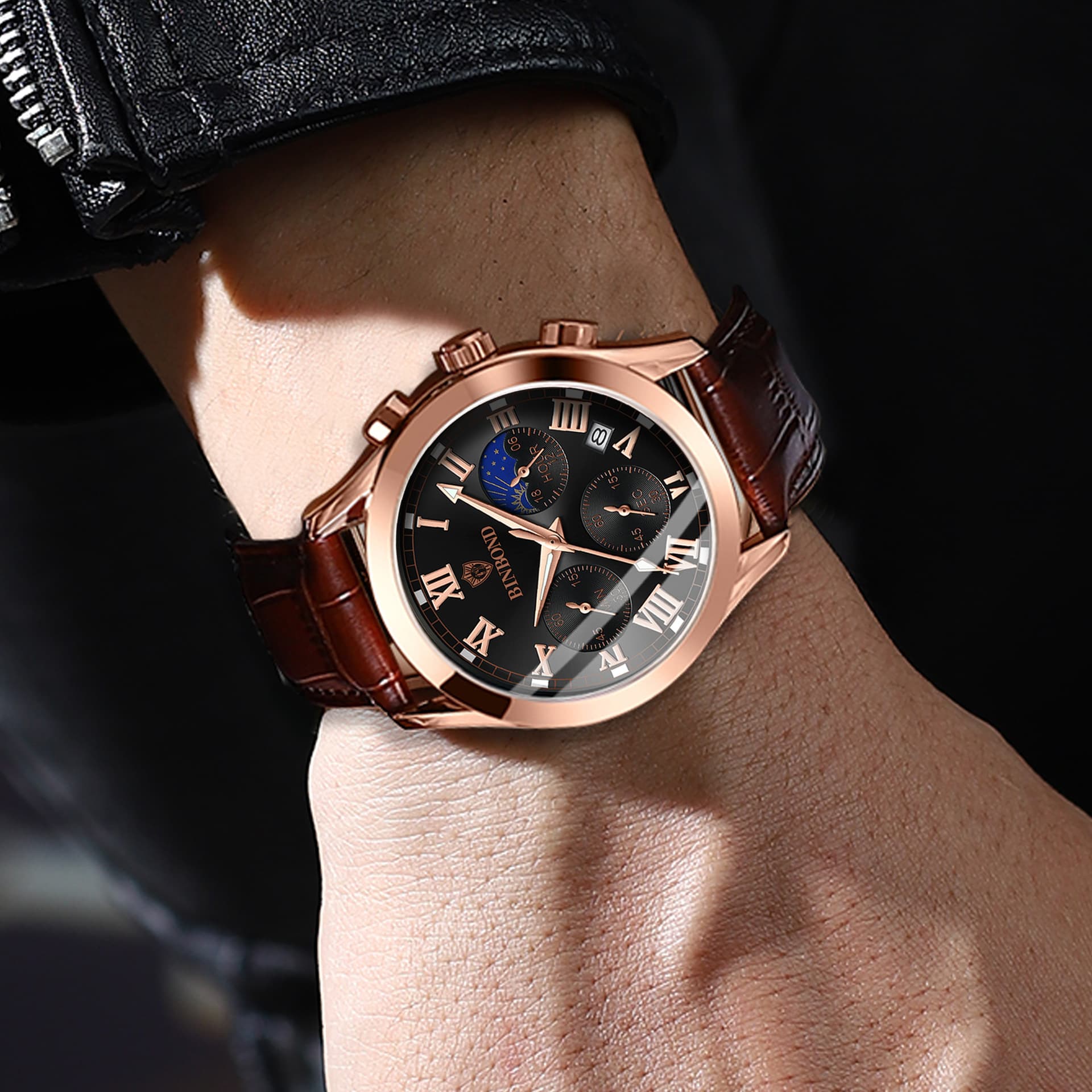 Universal sports waterproof swiss watch, men's watch 3