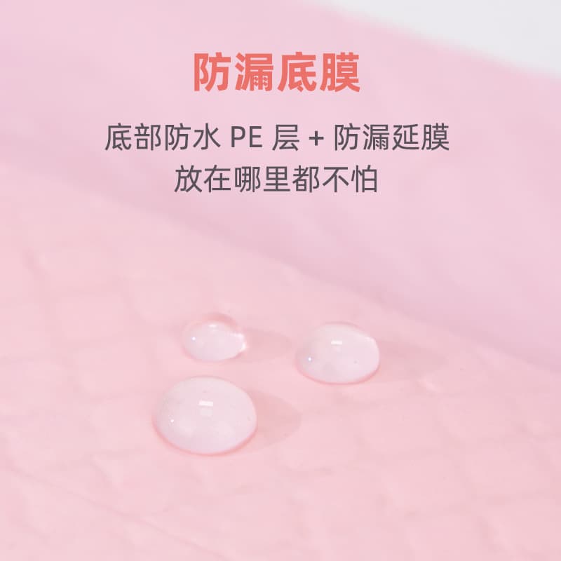 Dog diaper thickened and deodorized 100 pieces of pet urinary pad diapers Dog dog supplies teddy urine without wet water absorption diapers 3