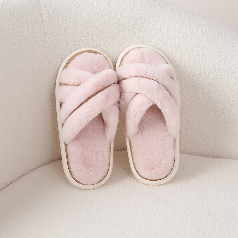 Winter non-slip breathable casual ultra-soft women's slippers, women's style, suitable for outdoor wear 3