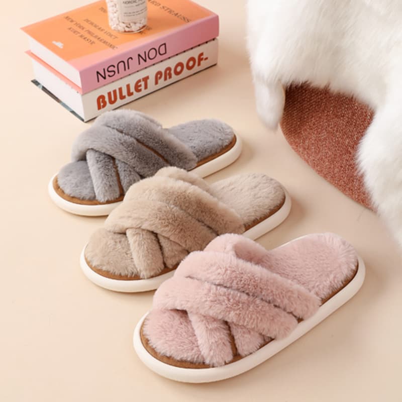 Winter non-slip breathable casual ultra-soft women's slippers, women's style, suitable for outdoor wear 1