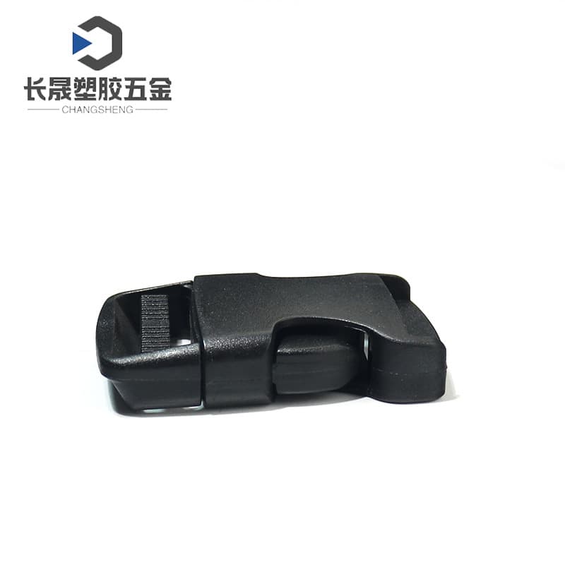 High-end high quality plastic black bag accessory with clasp, backpack, bag strap, buckle 3