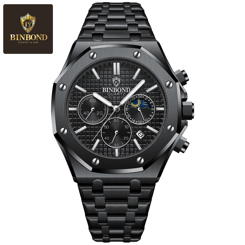 (Cross-border trading), high-end universal steel belt, swiss watch 5