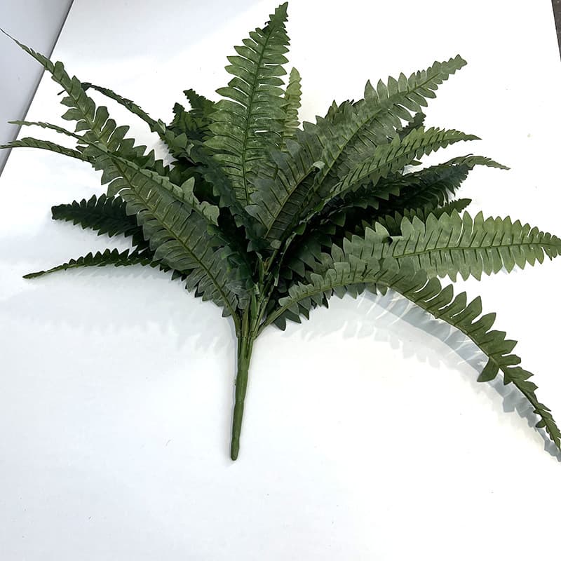 Simulation fern plant 28 Persian grass artificial green plants small handle bouquet Persian plant wall decorative plastic fern grass 3