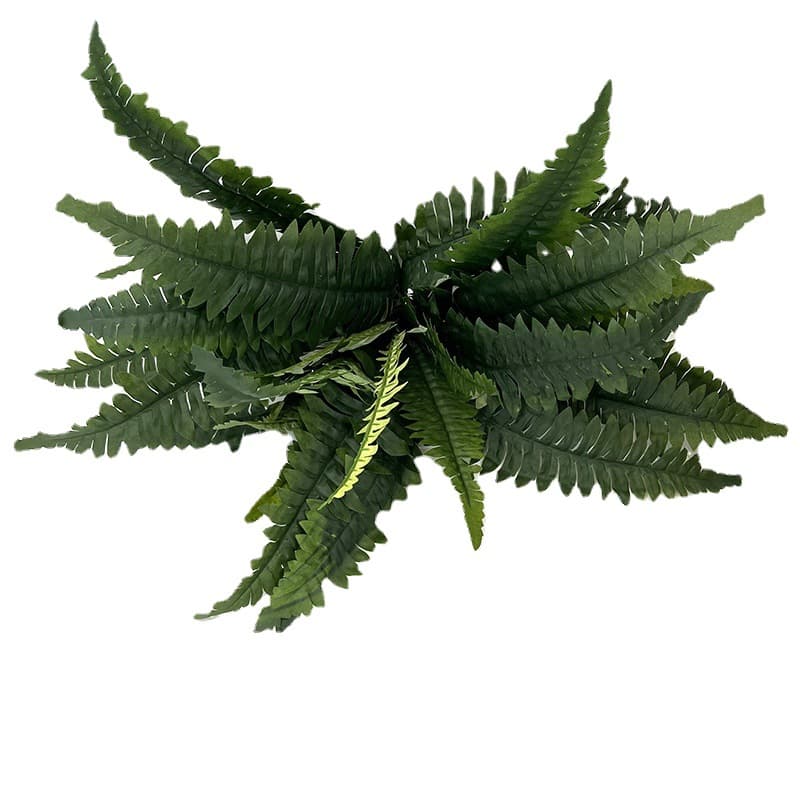 Simulation fern plant 28 Persian grass artificial green plants small handle bouquet Persian plant wall decorative plastic fern grass 5
