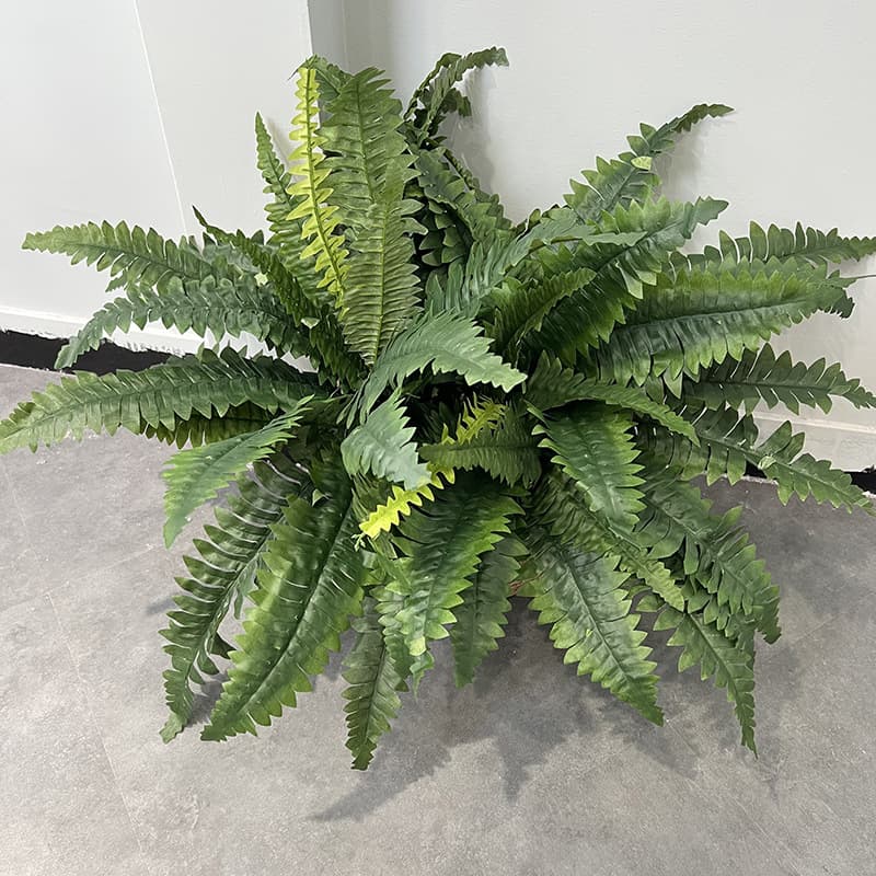 Simulation fern plant 28 Persian grass artificial green plants small handle bouquet Persian plant wall decorative plastic fern grass 1
