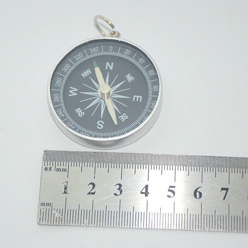 Handheld keychain with key, 44mm, English, Birthday gift, aluminum alloy 4
