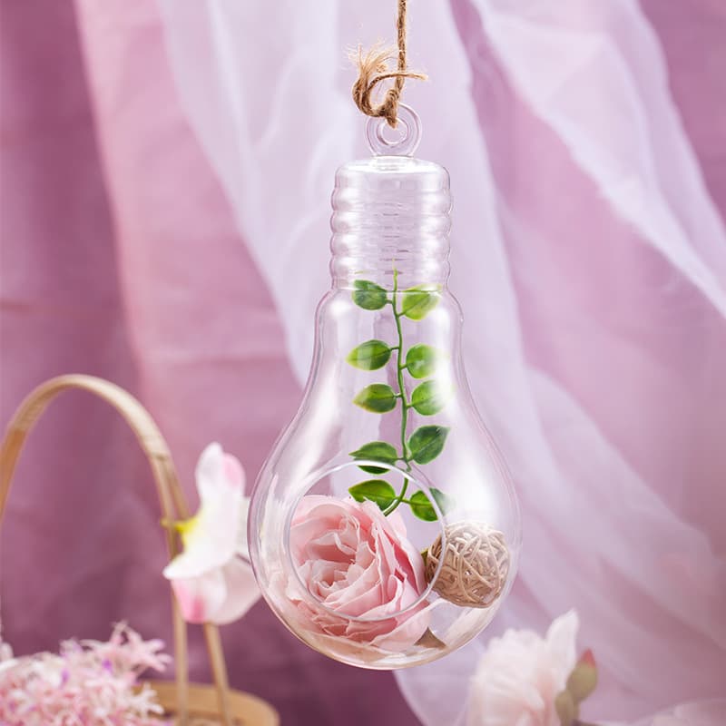 Acrylic ball eternal flower sky heart ball gift creative decoration Christmas ball holiday hanging ball plastic transparent ball 3
