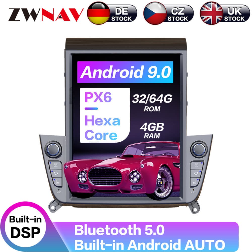 Suitable for 18-19 Hyundai IX35 Android large screen navigation GPS Bluetooth reversing image Carplay 1
