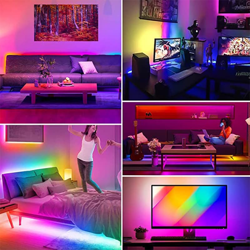 (Cross-border trading), LED light strip, lights, 5v, remote control 2