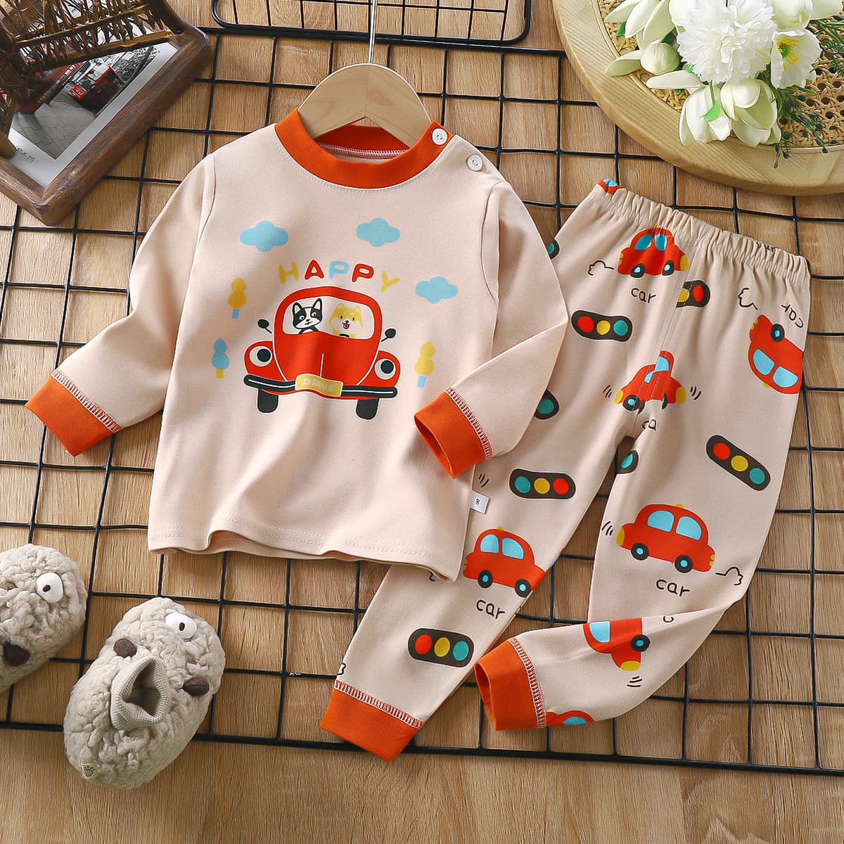 Children's set, cotton keep warm thermal underwear for boys, pijama, children's clothing 4