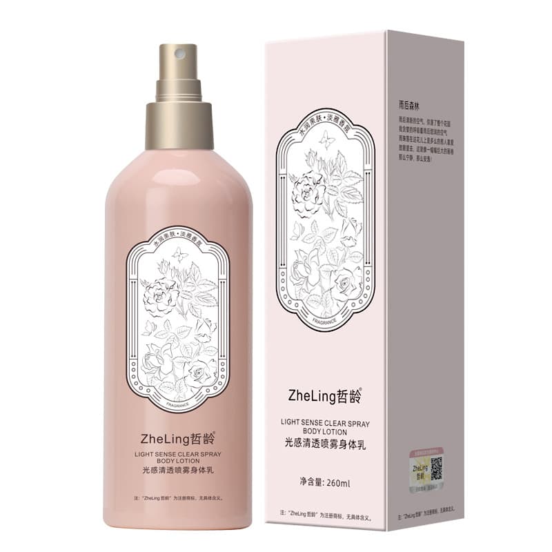 Transparent perfume, spray, nutritious perfumed moisturizing brightening body cream, refreshing body milk for skin care, skin rejuvenation 5