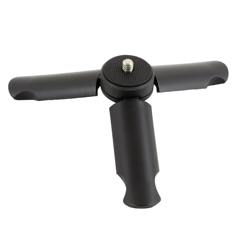 Small camera, handheld tubing, sports tripod