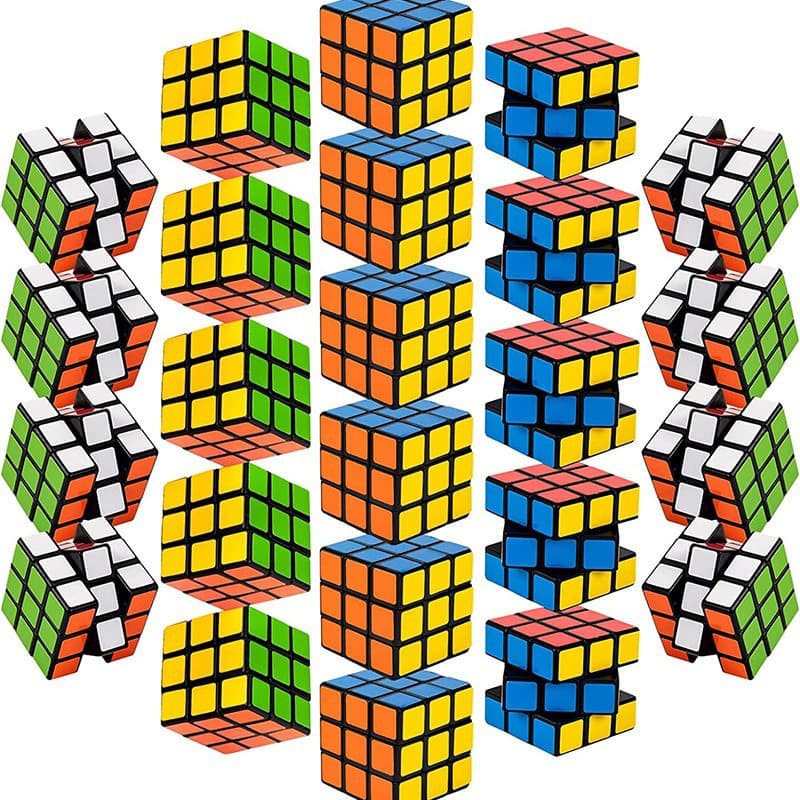 (Cross-border trading), small children's Rubik's cube, set, toy, third order, anti-stress, early education, Birthday gift 2