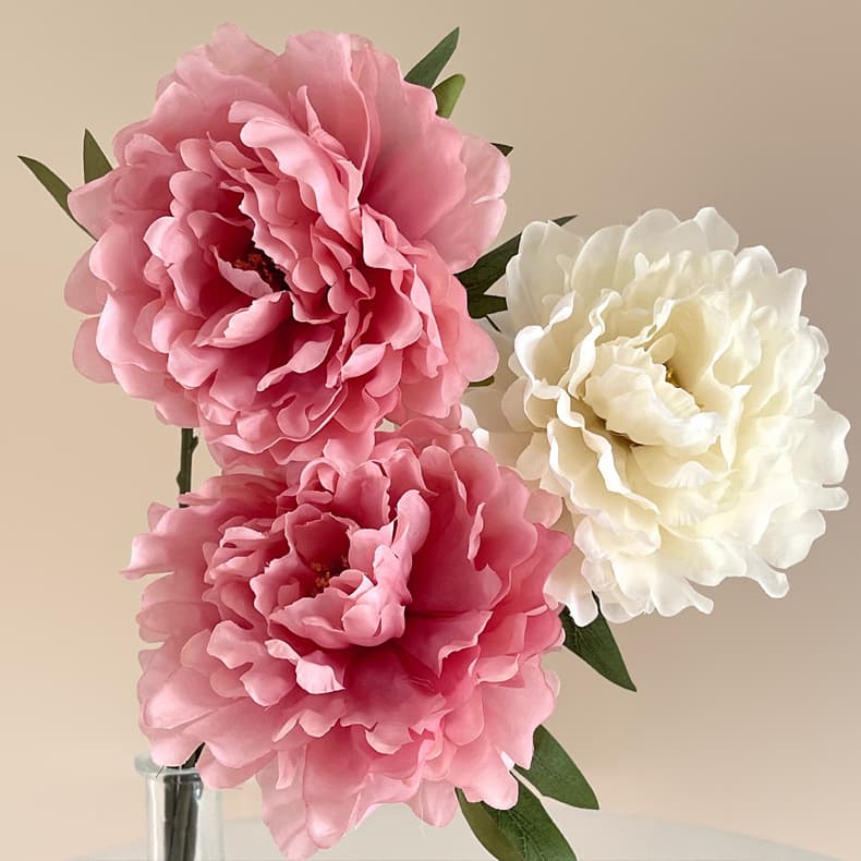 Peony Home Scene Arrangement Decorative Flower Photography Wedding Decoration Artificial Bouquet Decoration Home Scene Arrangement 4