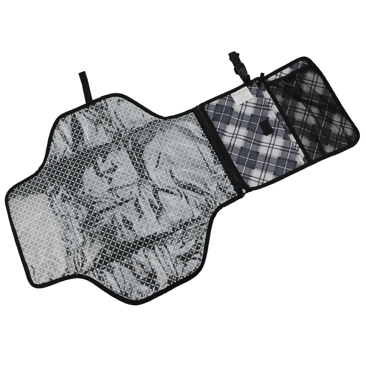 Multifunctional portable urine change pad for infants and young children. Foldable waterproof urine change pad bag when going out 4