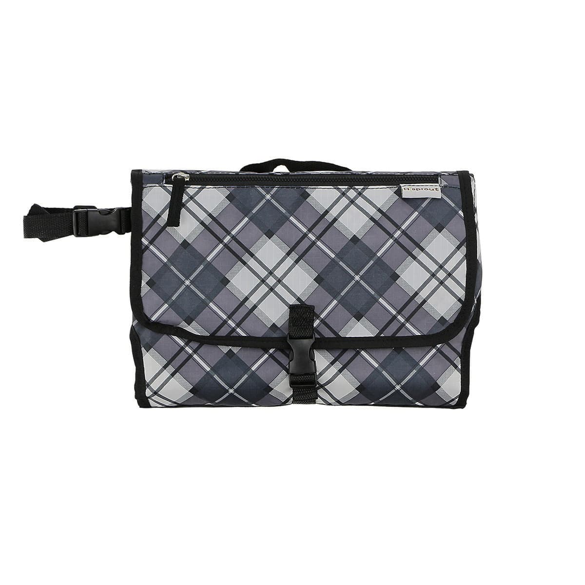 Multifunctional portable urine change pad for infants and young children. Foldable waterproof urine change pad bag when going out 5