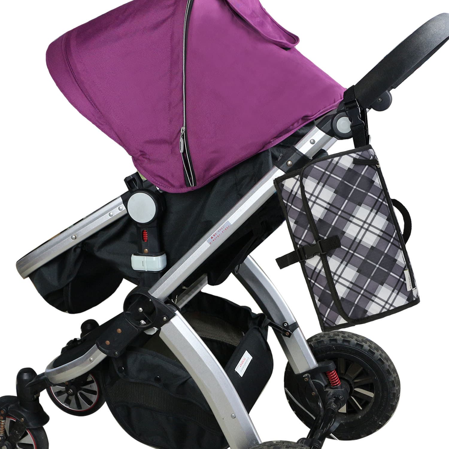 Multifunctional portable urine change pad for infants and young children. Foldable waterproof urine change pad bag when going out 1