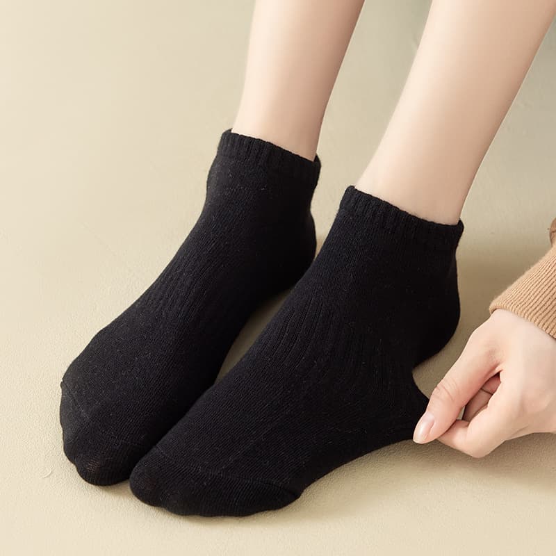 Tide, Japanese demi-season knee socks, white brace 4