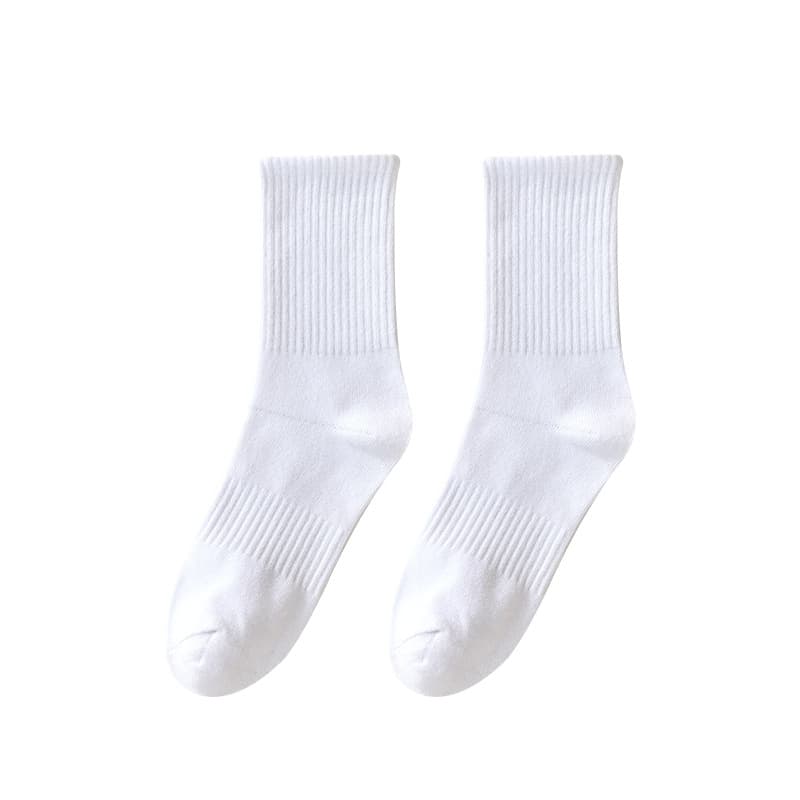 Tide, Japanese demi-season knee socks, white brace 5