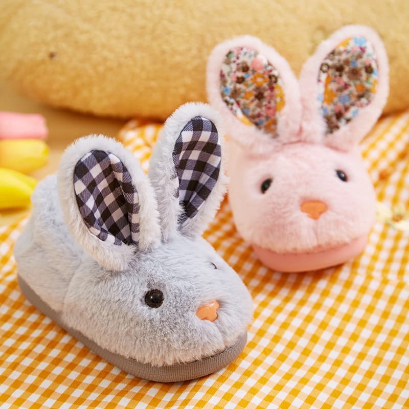 Children's demi-season keep warm slippers for boys, closed heel 4