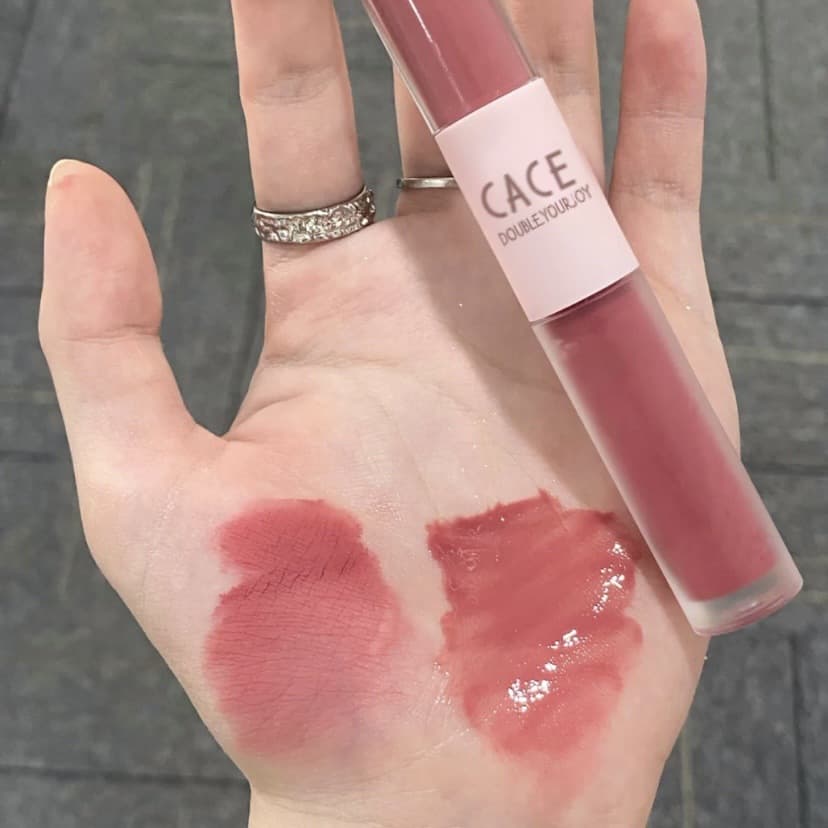CACE Fun Double-ended Lip Glaze 6 Colors Available Popular Makeup Affordable Student Lipstick Matte Hot Recommended Manufacturer Wholesale 3