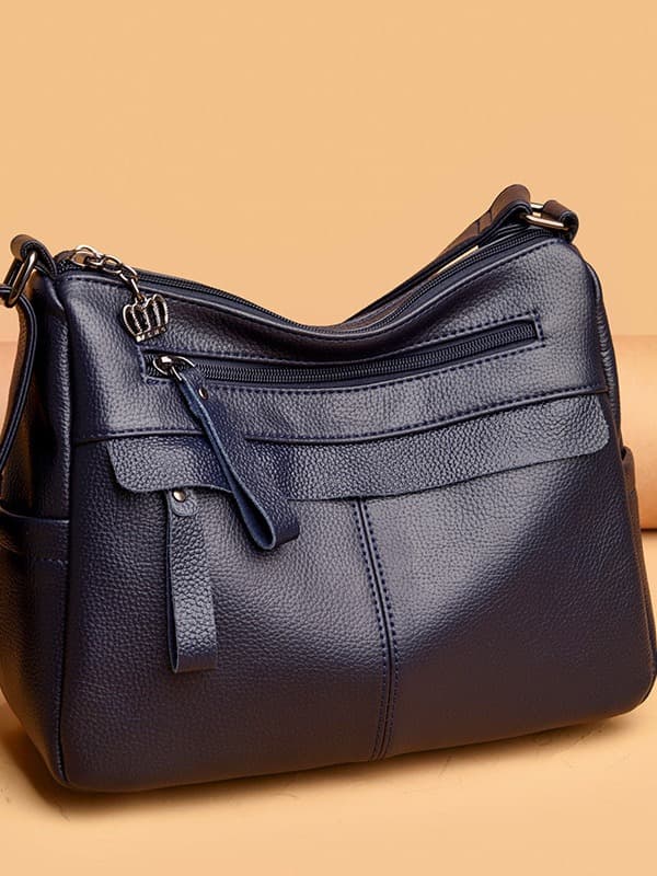 Universal shoulder bag, one-shoulder bag for leisure, genuine leather 3